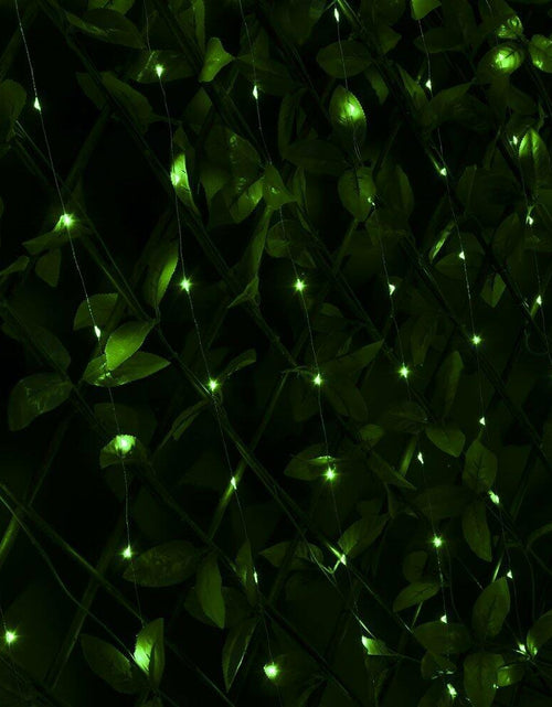 Load image into Gallery viewer, ER CHEN Green LED String Lights 99ft 300 LED Dimmable Silver Wire Remote
