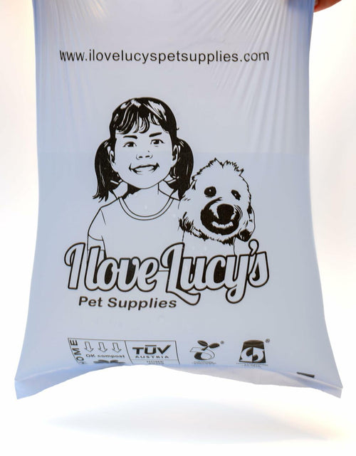 Load image into Gallery viewer, Generic Dog Poop Waste Bags Biobased Sky Blue 9x13in 90 Bags 6 Rolls
