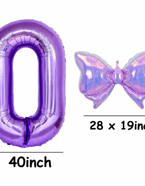Load image into Gallery viewer, MPRVAKYF Happy Birthday Foil Number Balloon Light Pink 3 34 Inch
