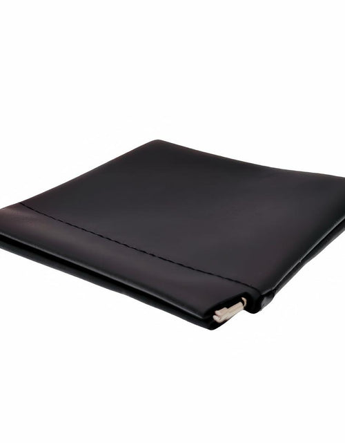 Load image into Gallery viewer, Ivosmart PU Leather Jewelry Travel Bag Organizer 4.7x4.7 Black
