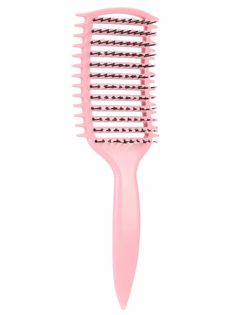 Load image into Gallery viewer, manrator Curl Defining Brush Vented Detangling Frizz Control Pink

