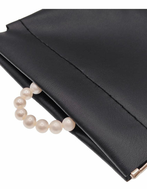 Load image into Gallery viewer, Ivosmart PU Leather Jewelry Travel Bag Organizer 4.7x4.7 Black

