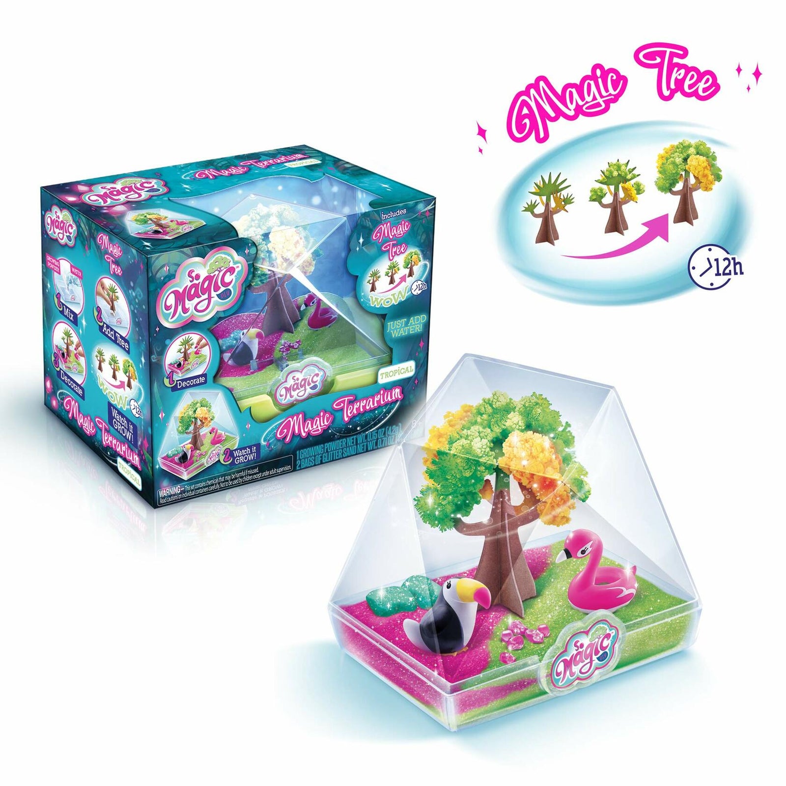 Canal Toys So Magic DIY Medium Magic Terrarium Kit Tropical