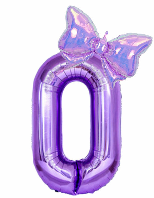 Load image into Gallery viewer, MPRVAKYF Happy Birthday Foil Number Balloon Light Pink 3 34 Inch
