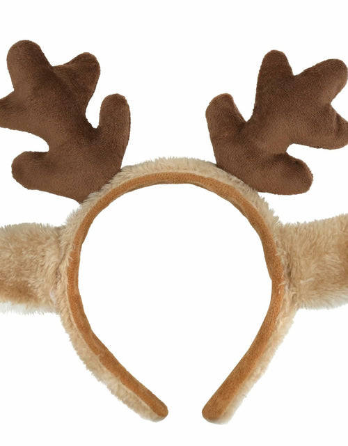 Load image into Gallery viewer, HOMELEX Animal Ears Elk Plush Headband Halloween Christmas Decor

