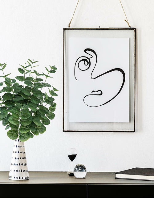 Load image into Gallery viewer, FOREST PRINCE Artificial Eucalyptus Stems 25" Green 2 PCS Silk Decor
