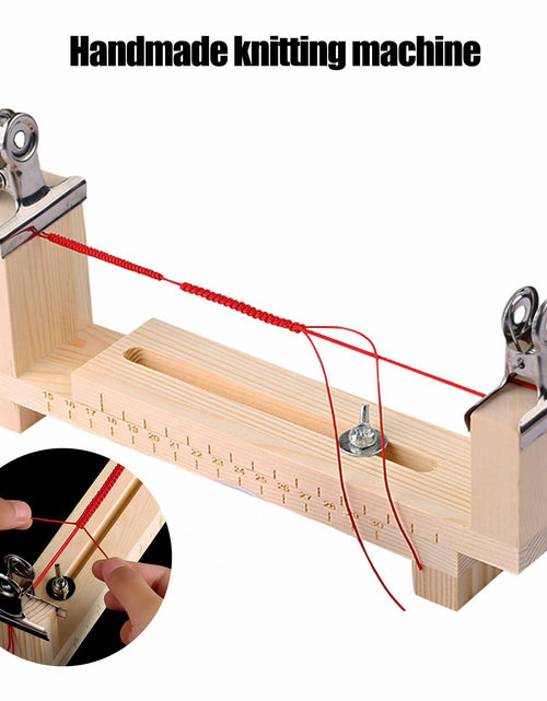 Load image into Gallery viewer, EVKILKJS Wood Bracelet Jig U Shape Clear Scale DIY Maker Rack with 2 Clamps
