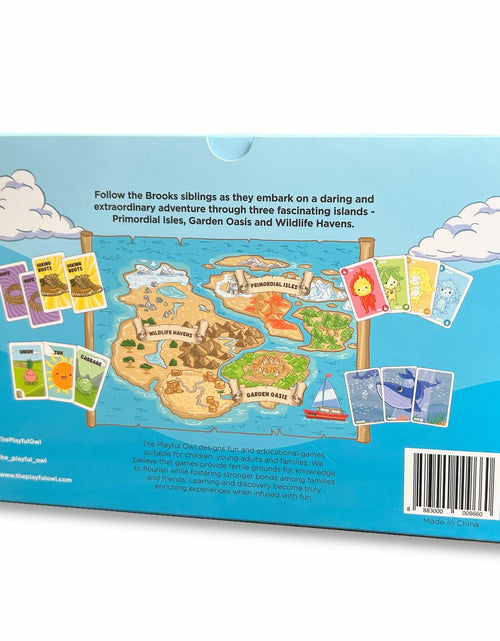 Load image into Gallery viewer, The Playful Owl Fun Card &amp; Memory Games for Kids 2-8 Travel Size Adventure
