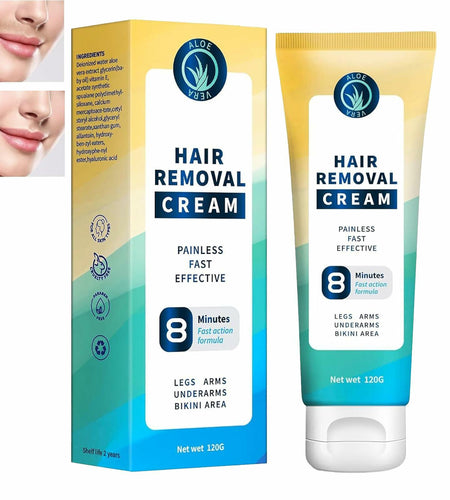 DENZELGARY Facial Depilatory Cream Hair Removal Painless Pubic Travel