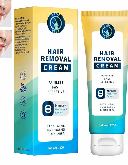 Load image into Gallery viewer, DENZELGARY Facial Depilatory Cream Hair Removal Painless Pubic Travel
