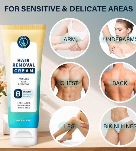DENZELGARY Facial Depilatory Cream Hair Removal Painless Pubic Travel