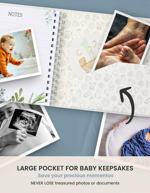 Load image into Gallery viewer, Kiki and Laly Pregnancy Must Haves Journal &amp; Baby Milestone Cards White Set
