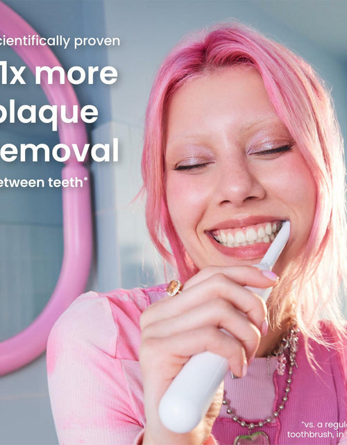 Load image into Gallery viewer, QuipRev 360 Oscillating Rechargeable Electric Toothbrush Soft Bristles Blue Mist
