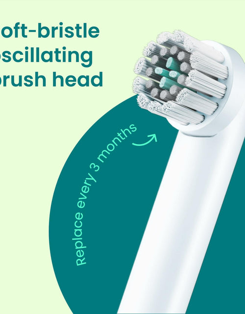 Load image into Gallery viewer, QuipRev 360 Oscillating Rechargeable Electric Toothbrush Soft Bristles Blue Mist
