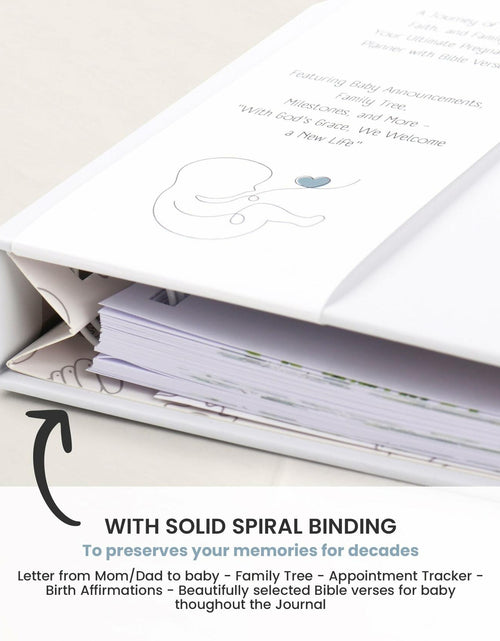 Load image into Gallery viewer, Kiki and Laly Pregnancy Must Haves Journal &amp; Baby Milestone Cards White Set
