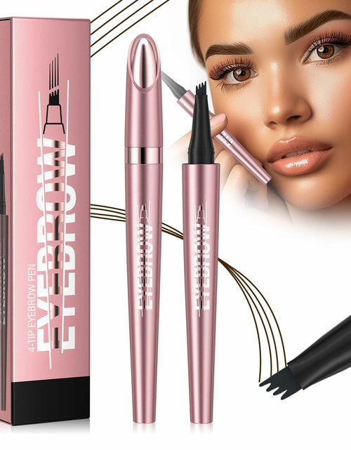 Load image into Gallery viewer, YIWANLLE 3D Microblading Magic Eyebrow Pencil Waterproof Dark Brown 1 Count
