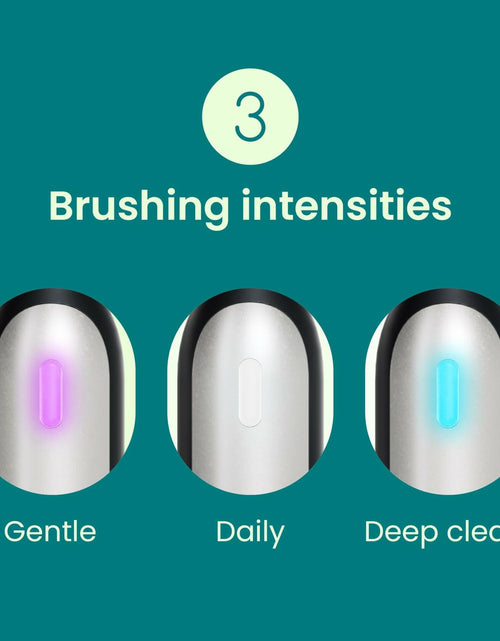 Load image into Gallery viewer, QuipRev 360 Oscillating Rechargeable Electric Toothbrush Soft Bristles Blue Mist
