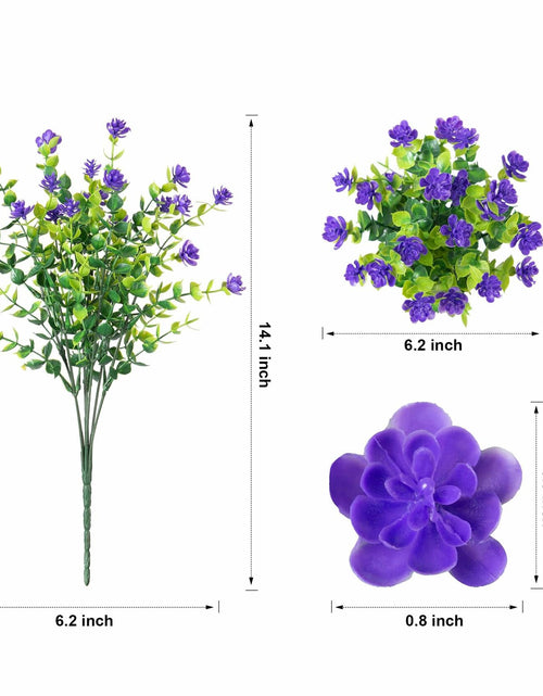 Load image into Gallery viewer, Ivydale Artificial Fall Mums Flowers 12 Bundles UV Resistant Mix Color
