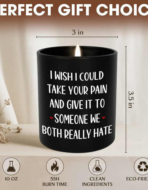 Load image into Gallery viewer, GAUDORA Vanilla Lavender Soy Wax Candle 10oz Comfort Scented Gift
