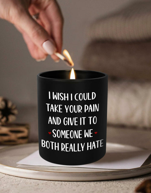 Load image into Gallery viewer, GAUDORA Vanilla Lavender Soy Wax Candle 10oz Comfort Scented Gift
