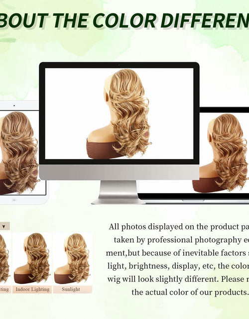 Load image into Gallery viewer, Mayouda 18in Long Curly Wavy Drawstring Ponytail Extension Light Blonde
