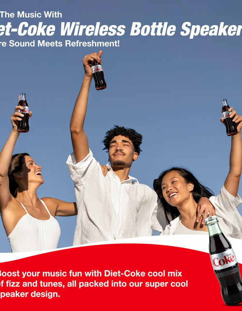 Load image into Gallery viewer, Diet Coke Bottle Shaped Bluetooth Speaker Wireless Deep Bass AUX Black
