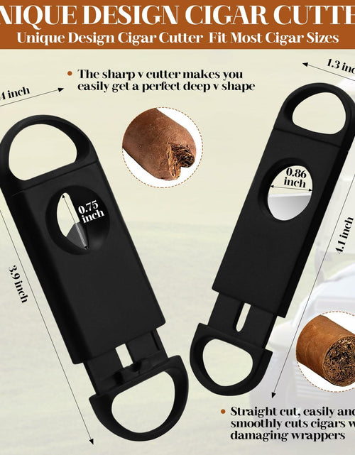 Load image into Gallery viewer, XUYUZDQ Magnetic Golf Cigar Holder Clip 5-in-1 Set Fits 30-50 Rings Grey
