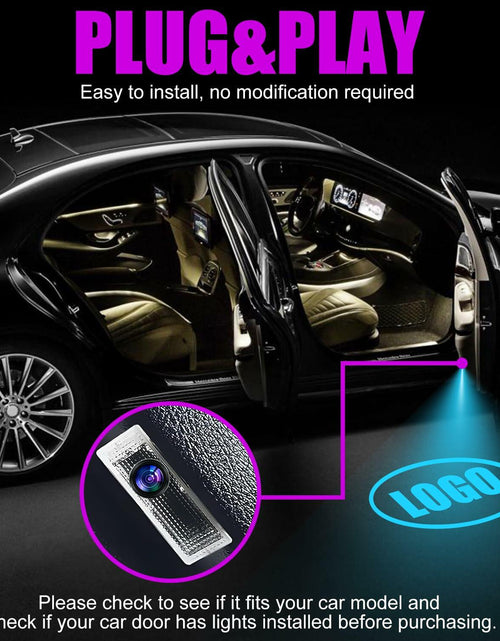 Load image into Gallery viewer, SPOBODY Car Door Logo Projector Puddle Lights 3D Laser 4pcs
