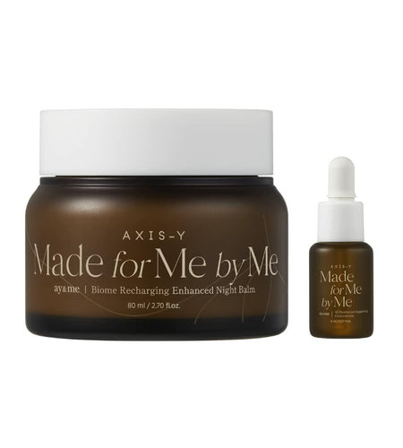 AXIS-Y Biome Recharging Night Renewal Set Skin Barrier Cream 2.7 & 0.27oz