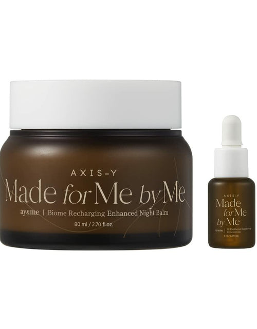 Load image into Gallery viewer, AXIS-Y Biome Recharging Night Renewal Set Skin Barrier Cream 2.7 &amp; 0.27oz
