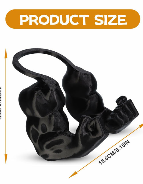 Load image into Gallery viewer, Generic Creative Cat 3D Printed Muscle Arms Halloween Costume Accessory Black
