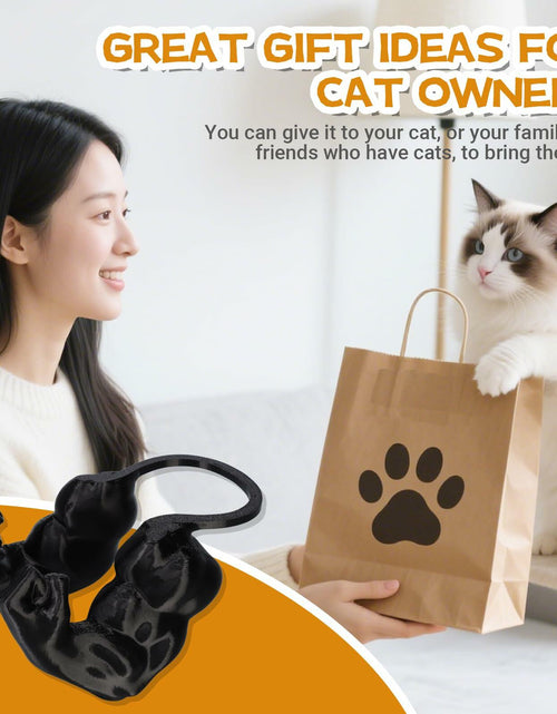 Load image into Gallery viewer, Generic Creative Cat 3D Printed Muscle Arms Halloween Costume Accessory Black
