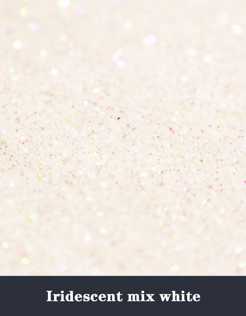 Load image into Gallery viewer, ANGXILIN 260g Iridescent Fine Glitter Shaker Bottle IRI Mix White Epoxy Resin
