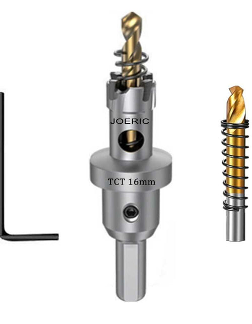 Load image into Gallery viewer, JOERIC Tungsten Carbide Tipped Hole Saw Drill Bit 40mm Metal Wood Plastic
