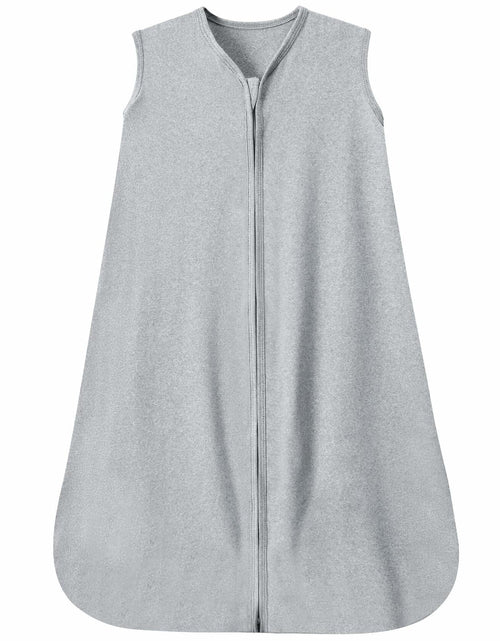 Load image into Gallery viewer, GUNTAIL Baby Sleep Sack 100% Rayon Cotton 2-Way Zipper Grey Size M

