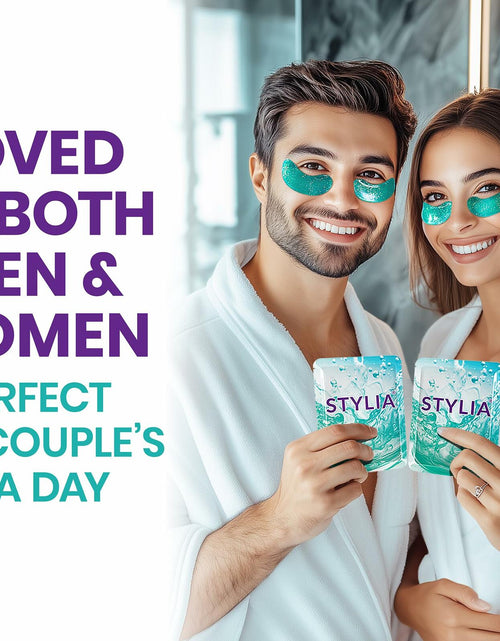 Load image into Gallery viewer, Stylia Under Eye Patches Marine Collagen Retinol Vitamin C Hyaluronic 6 Pairs
