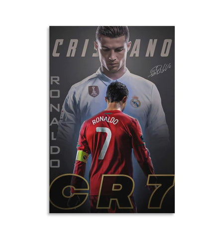 fhzang Kylian Mbappé Canvas Poster Sport Modern 12x18 inches Unframed