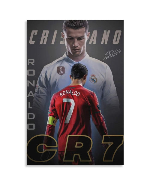Load image into Gallery viewer, fhzang Kylian Mbappé Canvas Poster Sport Modern 12x18 inches Unframed
