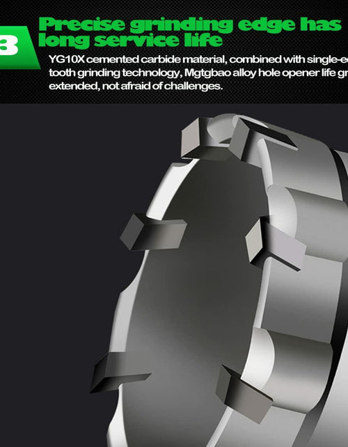Load image into Gallery viewer, JOERIC Tungsten Carbide Tipped Hole Saw Drill Bit 40mm Metal Wood Plastic
