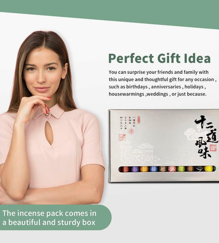 Rhinenet Incense Sticks Wu Chen Xiang Aromatherapy Relaxation Meditation