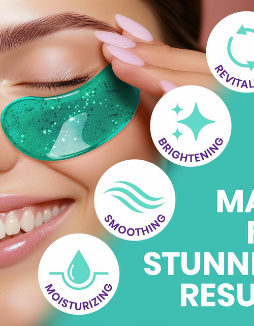 Load image into Gallery viewer, Stylia Under Eye Patches Marine Collagen Retinol Vitamin C Hyaluronic 6 Pairs
