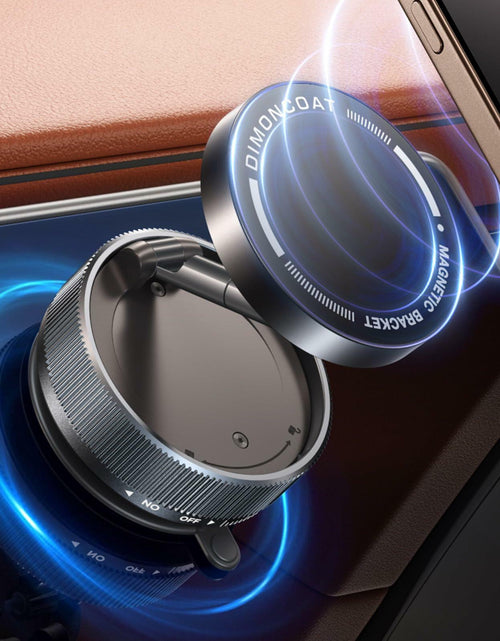 Load image into Gallery viewer, Vacuum Magnetic Phone Holder 360° Mount for MagSafe Strong Suction iPhone 15/16
