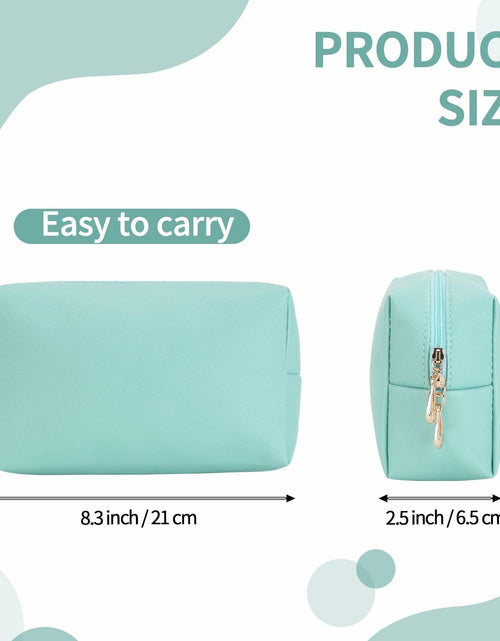 Load image into Gallery viewer, HAOGUAGUA Waterproof Makeup Bag Pouch Purse Organizer Medium Green 1pc
