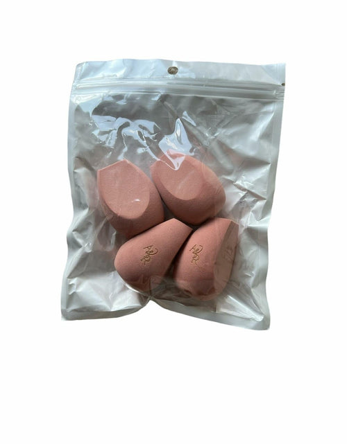 Load image into Gallery viewer, Generic A&amp;R Beauty Blender Sponge Set 4 Pcs Browinsh Pink Latex Free
