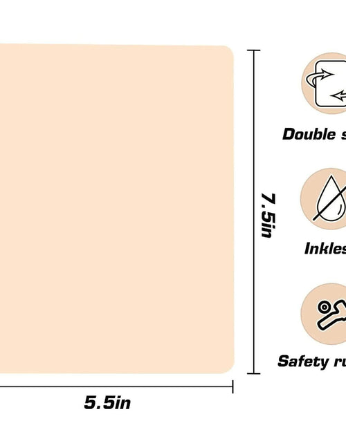 Load image into Gallery viewer, Lyuxzad Tattoo Practice Skins 10 Sheets 7.4x5.6in Double-Sided Silicone Multi
