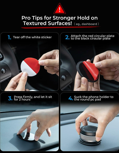 Load image into Gallery viewer, Vacuum Magnetic Phone Holder 360° Mount for MagSafe Strong Suction iPhone 15/16
