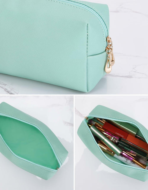Load image into Gallery viewer, HAOGUAGUA Waterproof Makeup Bag Pouch Purse Organizer Medium Green 1pc
