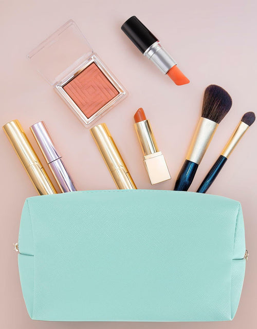 Load image into Gallery viewer, HAOGUAGUA Waterproof Makeup Bag Pouch Purse Organizer Medium Green 1pc
