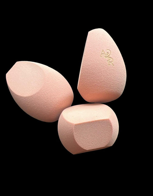Load image into Gallery viewer, Generic A&amp;R Beauty Blender Sponge Set 4 Pcs Browinsh Pink Latex Free

