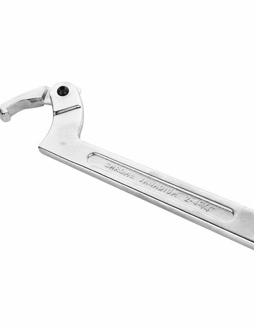 Load image into Gallery viewer, Eowpower Chrome Vanadium Adjustable Hook Wrench C Spanner 115-170mm

